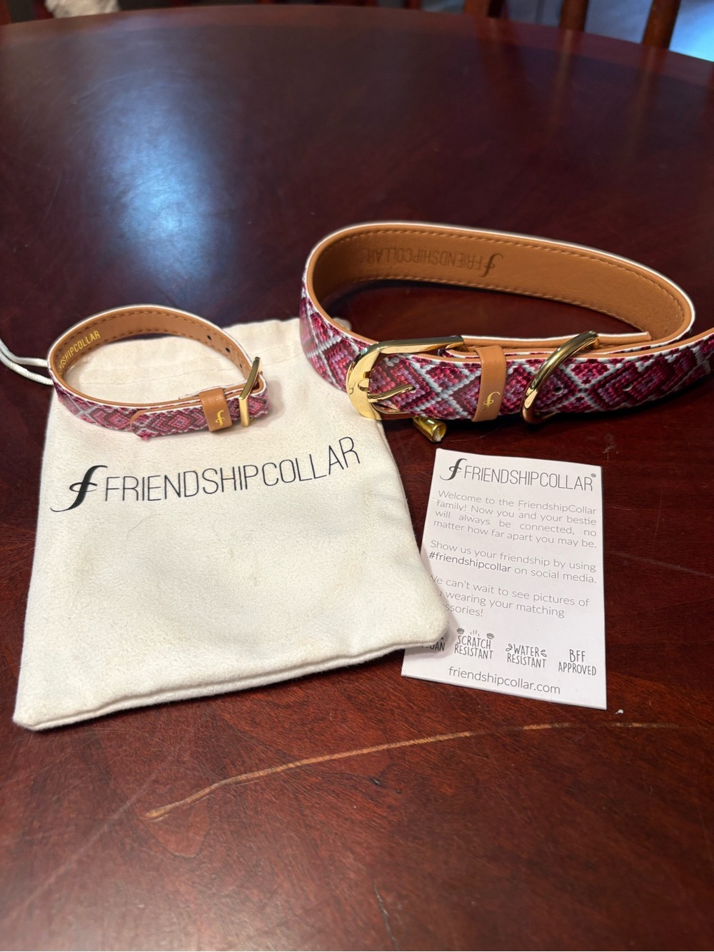 Friendship Collar Pedigree Princess Collar & Matching Bracelet - Picture 2 of 6